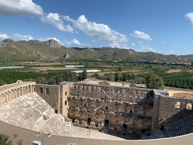 Photo aspendos - ancient city