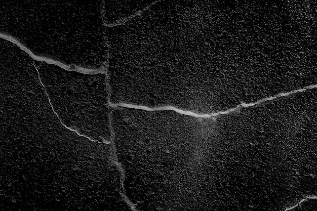 asphalt in cracks texture / abstract background cracks on asphalt road