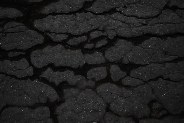 asphalt in cracks texture / abstract background cracks on asphalt road