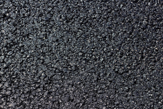 Asphalt road closeup road works