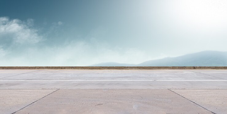 Photo asphalt road and sky background