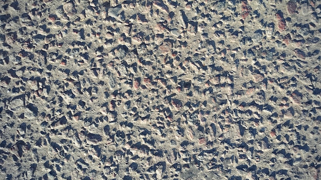 Asphalt texture with big stones