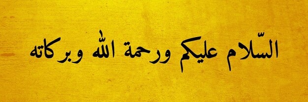 Assalamualaikum in beautiful Arabic calligraphy Text translate peace be upon you 74