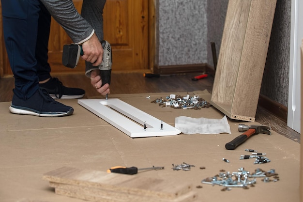 Assembling new furniture with your own hands according to the instructions