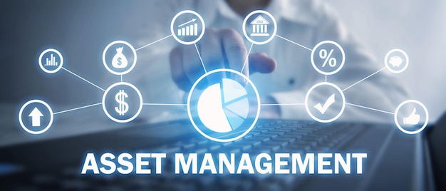 Asset Management Technology Business concept