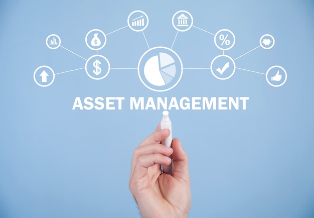 Asset Management. Technology. Business concept