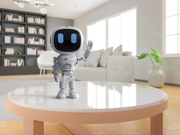 Photo assistant robot for household use