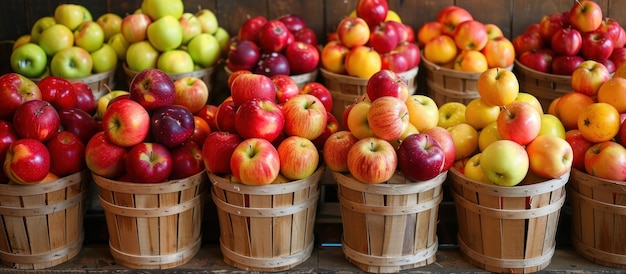 Assorted Applefilled Baskets