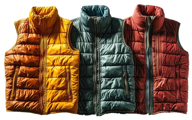 Assorted Coats With Hoods in Various Colors