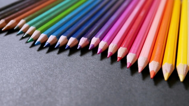 Assorted Colorful Color Pencils