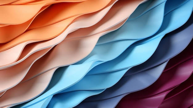 Assorted Colors of Fabric