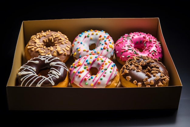 Assorted Donut Box