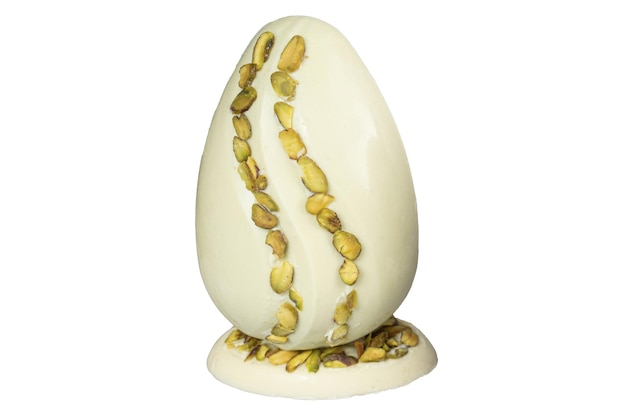 Assorted Easter eggs with pistachios milk and dark chocolate_3