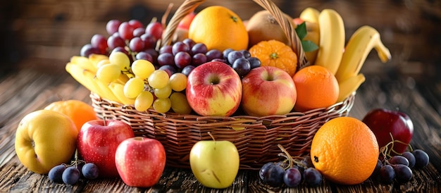 Assorted Fruit Basket