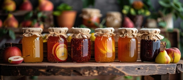 Assorted Jars Filled With Various Liquids