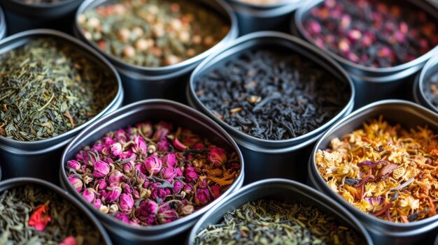 Assorted Loose Leaf Tea in Tins