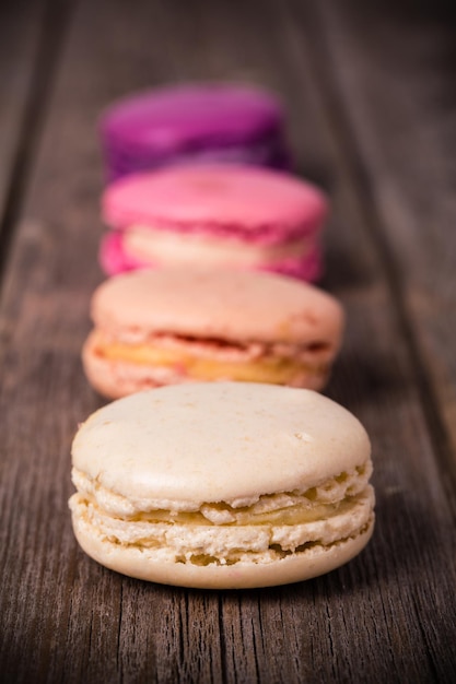 Assorted macaroons vintage