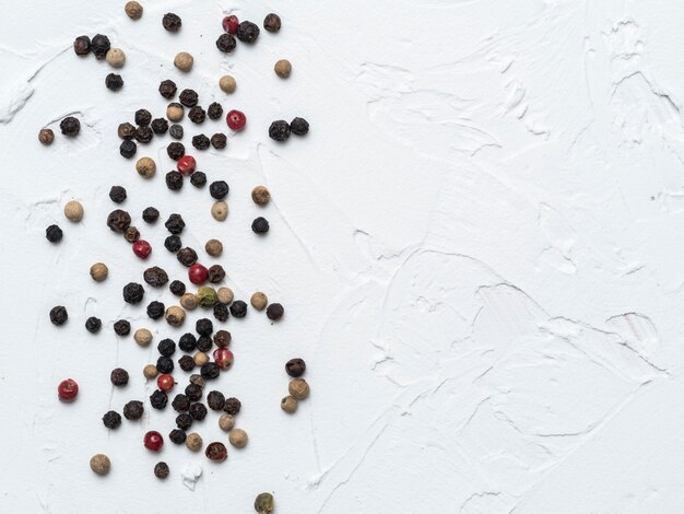 Assorted peppercorns