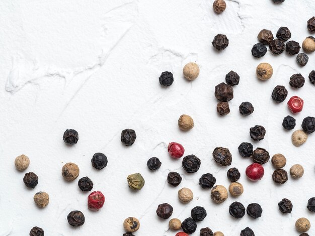 Assorted peppercorns