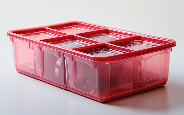 Assorted Vibrant Plastic Containers Arranged in a Group