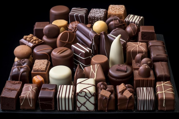 Assortiment chocolade snoepjes