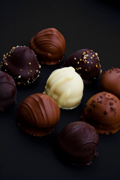 Assortiment chocoladetruffels