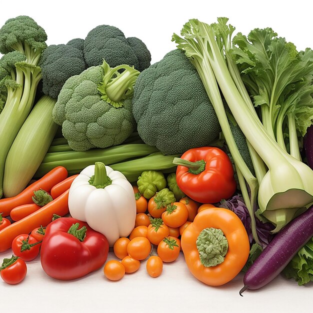 Foto assortiment verse groenten en fruit