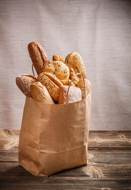 Photo assortment of baked goods