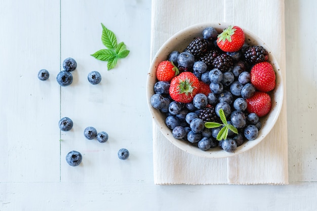 Assortment of berries