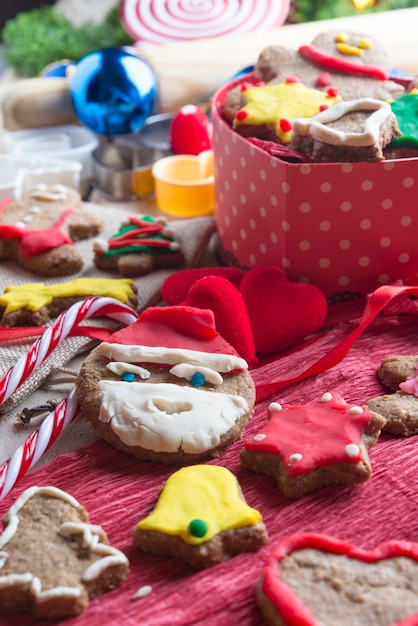 Assortment biscuits for christmas