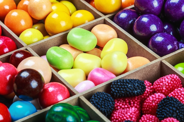 Assortment of candy and gum