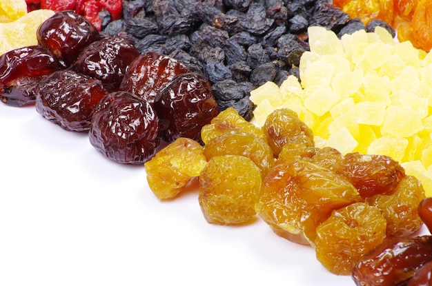 Assortment dried fruits