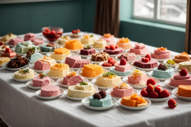 assortment of frozen food on the table