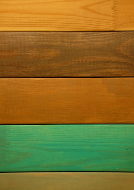 Assortment of laminated flooring samples in hardware store