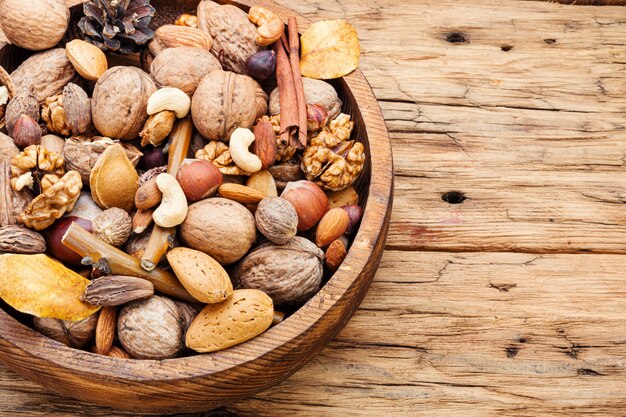 Assortment of nuts