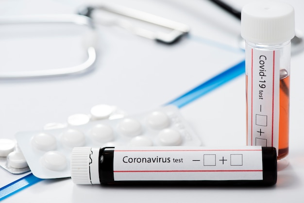 Assortment with covid19 test