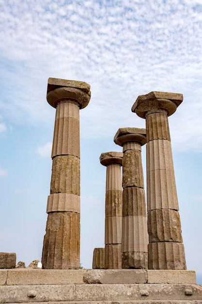 Assos, ruïnes van de oude stad, Behramkale, Turkije