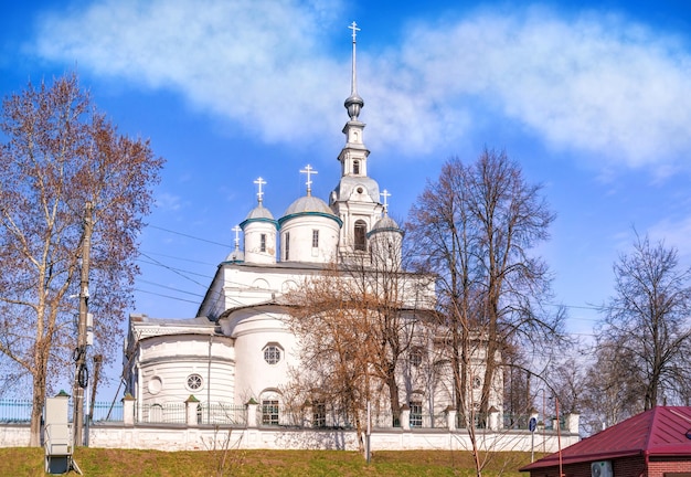 Assumption Cathedral and bell tower Kineshma Ivanovo region