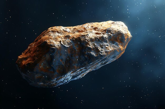 Foto asteroide che ha attirato l'attenzione per il suo percorso iniziale uno