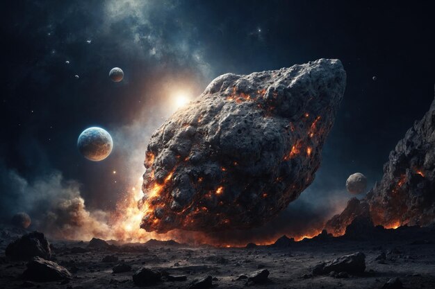 Foto asteroïde