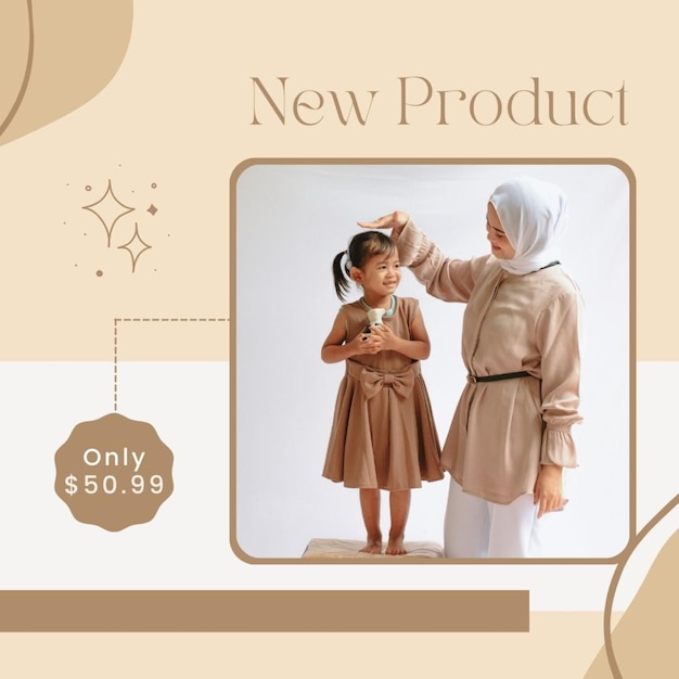 Photo asthetic new product fashion sale post