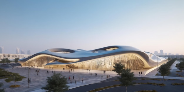 Astonishing projects by zaha hadid architects generative ai aig30