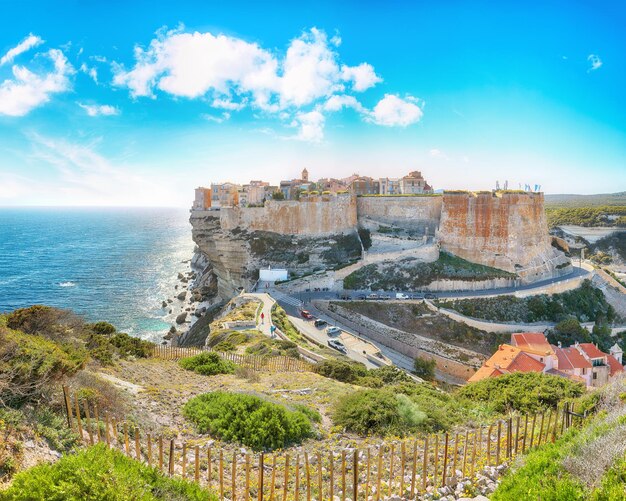 Astonishing view of old town Bonifacio