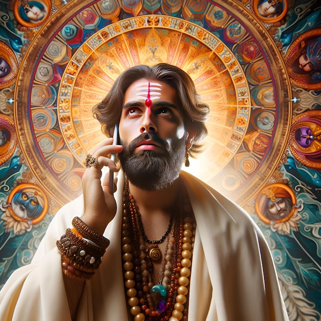 An Astrologer Premium AI generated image An Astrologer Premium AI generated image