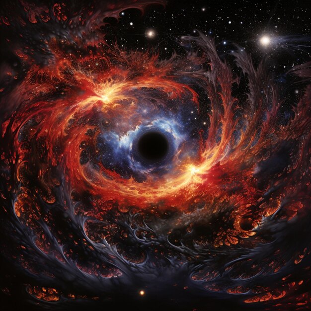 블랙홀 의 수수께끼 와 싸우는 점성술적 수수께