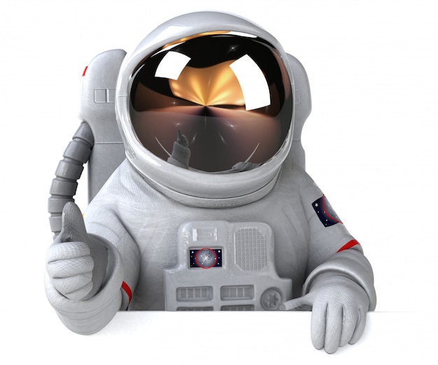 Astronaut - 3D Illustration