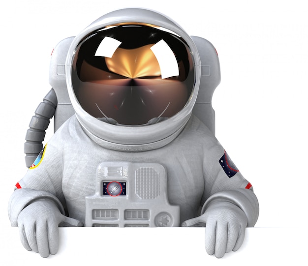 Foto astronaut animatie