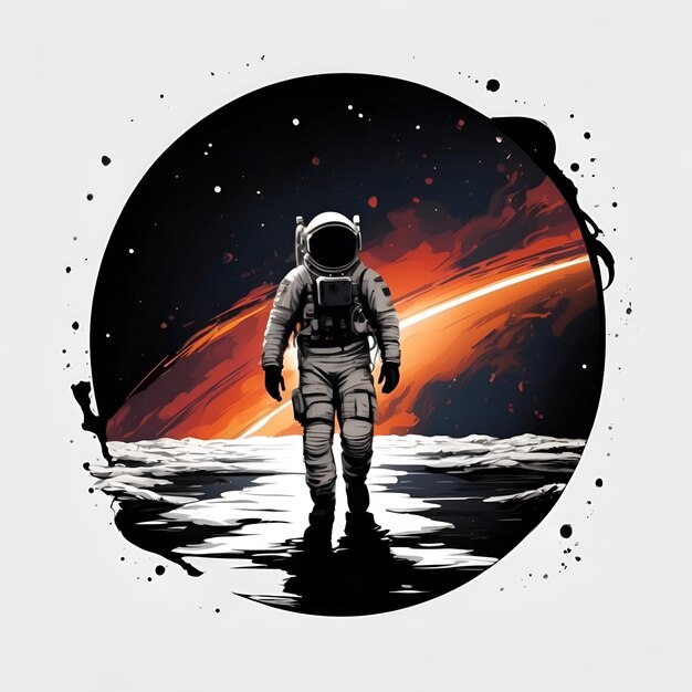 Photo astronaut art