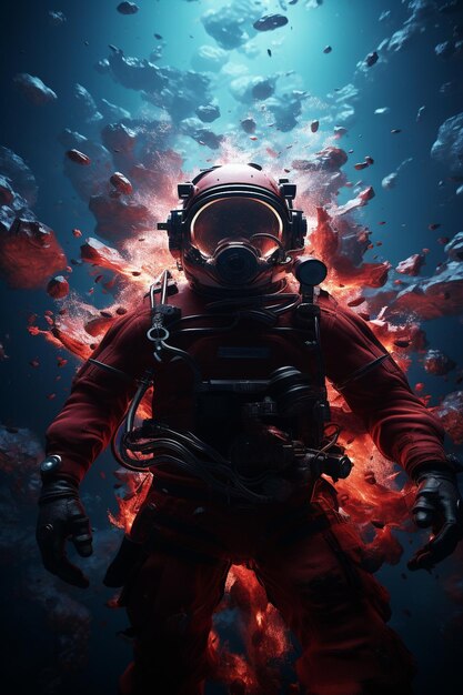 astronaut digital design