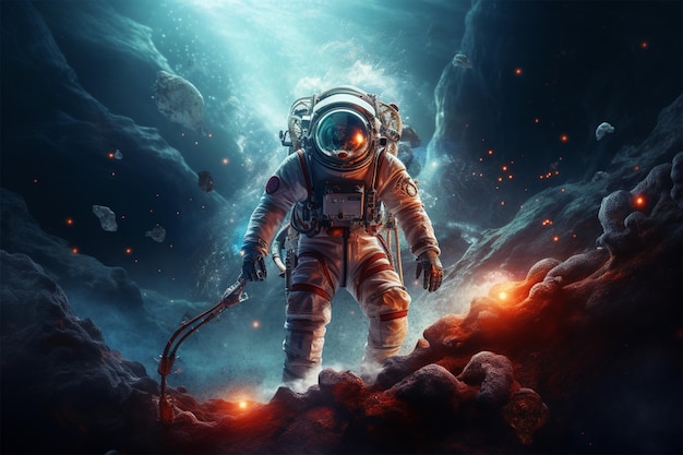 Astronaut illustration